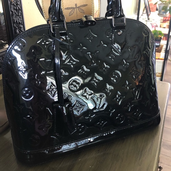 AUTH Louis Vuitton Noir Magnetique Alma PRISTINE🌺 - Picture 5 of 8